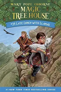 Book cover of Late Lunch with Llamas