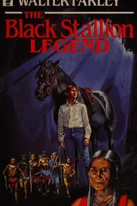 Book cover of The black stallion legend