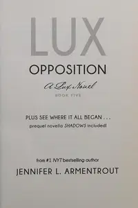 Book cover of Opposition