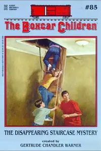 Book cover of The Disappearing Staircase Mystery