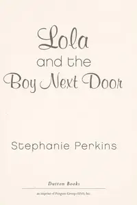 Book cover of Lola and the boy next door
