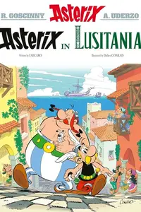 Book cover of Astérix en Lusitanie