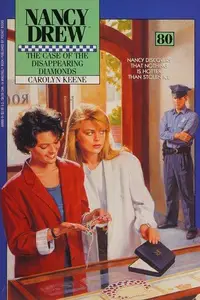 Book cover of The case of the disappearing diamonds