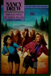 Book cover of The haunting of Horse Island