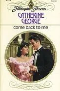 Book cover of Come Back To Me