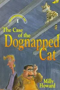Book cover of The case of the dognapped cat