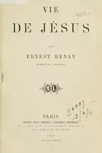 Book cover of Vie de Jésus