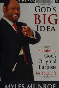 Book cover of God's big idea