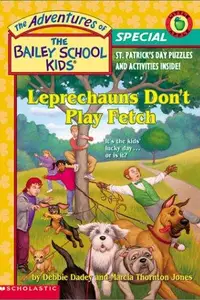 Book cover of Leprechauns don't play fetch