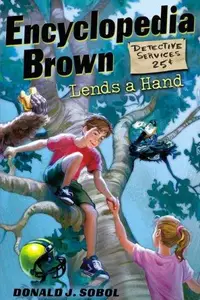 Book cover of Encyclopedia Brown Lends a Hand