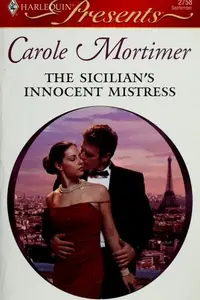 Book cover of The Sicilian's Innocent Mistress