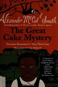 Book cover of The great cake mystery