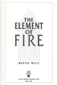 Book cover of The element of fire