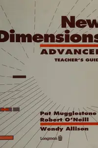Book cover of New Dimensions, Advanced Teacher's Guide