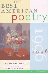 Book cover of The Best American Poetry 1996