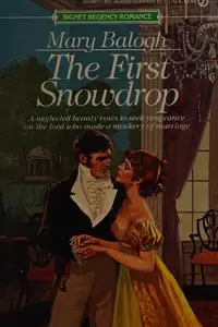 Book cover of The First Snowdrop