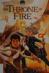 Book cover of The Throne of Fire