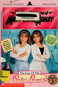 Book cover of The case of the ballet bandit