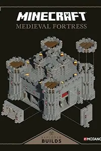 Book cover of Minecraft: Exploded Builds: Medieval Fortress