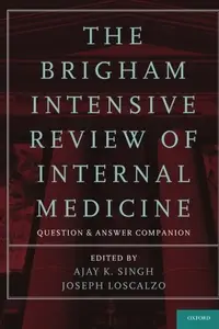 Book cover of The Brigham Intensive Review of Internal Medicine Question and Answer Companion