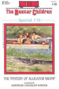 Book cover of The Mystery of Alligator Swamp