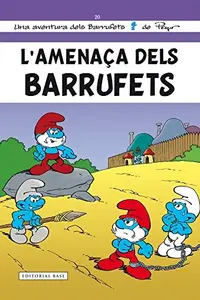 Book cover of L'amenaça dels Barrufets