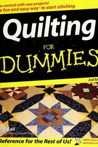 Book cover of Quilting for dummies