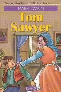 Book cover of The Adventures of Tom Sawyer