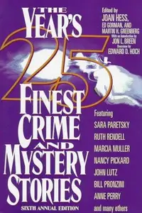 Book cover of Year's 25 Finest Crime and Mystery Stories