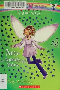 Book cover of Amy the Amethyst Fairy