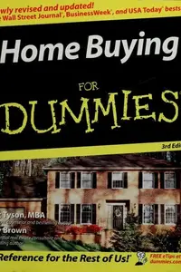 Book cover of Home buying for dummies
