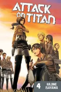 Book cover of Attack On Titan 4