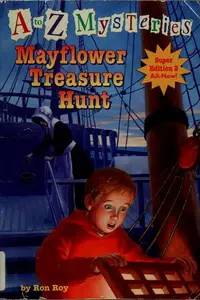 Book cover of Mayflower treasure hunt