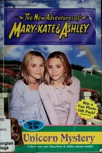 Book cover of The case of the unicorn mystery