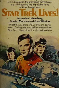 Book cover of Star Trek lives!