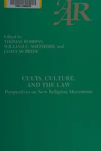Book cover of Cults, culture, and the law