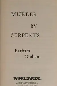 Book cover of Murder By Serpents