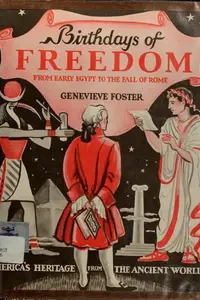 Book cover of Birthdays of freedom from early man to July 4, 1776