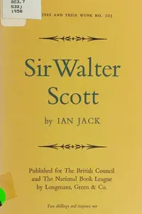 Book cover of Sir Walter Scott - Writers and Their Work No. 103