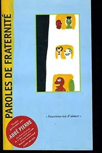 Book cover of Paroles de fraternité