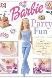 Book cover of Barbie party fun activity book