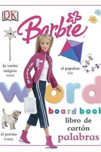 Book cover of Barbie Word Board Book