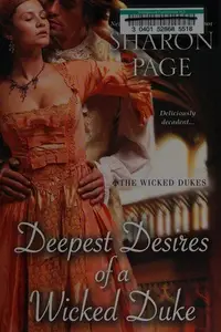 Book cover of Deepest desires of a wicked duke