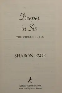 Book cover of Deeper in sin