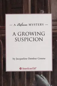 Book cover of A growing suspicion