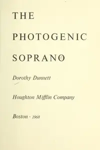 Book cover of The photogenic soprano