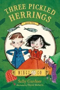 Book cover of Three pickled herrings