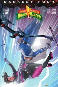 Book cover of Mighty Morphin Power Rangers #118