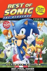 Book cover of Best of Sonic the Hedgehog Comics