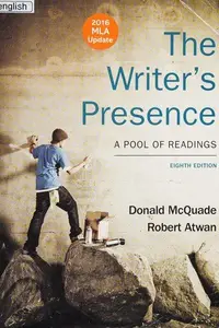 Book cover of The writer's presence -- eighth edition